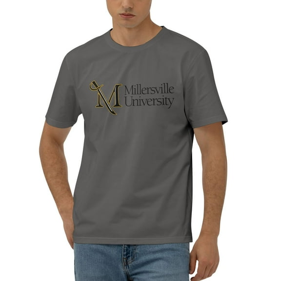 Millersville University Men'S 170g Combed Cotton Short Sleeve T-Shirt