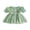 Green, variant on BemeyourBBs Newborn Baby Girl Summer Tulle Tutu Dress Romper Birthday Wedding Party Princess Dress Short Sleeve Round Neck Floral Embroidery Romper Dress