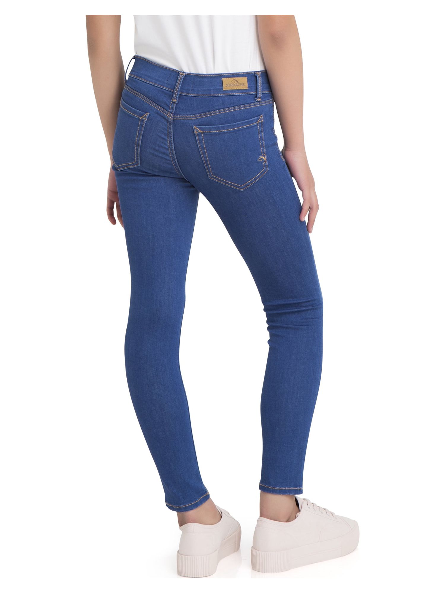 Jordache Girls Super Skinny Power Stretch Jeans, Slim Sizes 5-18