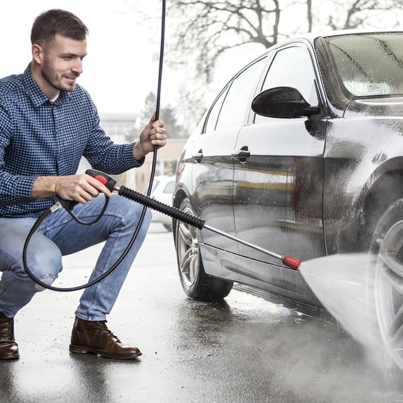 Beaupretty Heavy Duty Water Hose Black Silicone 1Set for Household Users