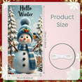 thumbnail image 5 of Winter Theme Hello Banner Snowman Decorative Design Family Celebration Indoor Decoration, 5 of 9