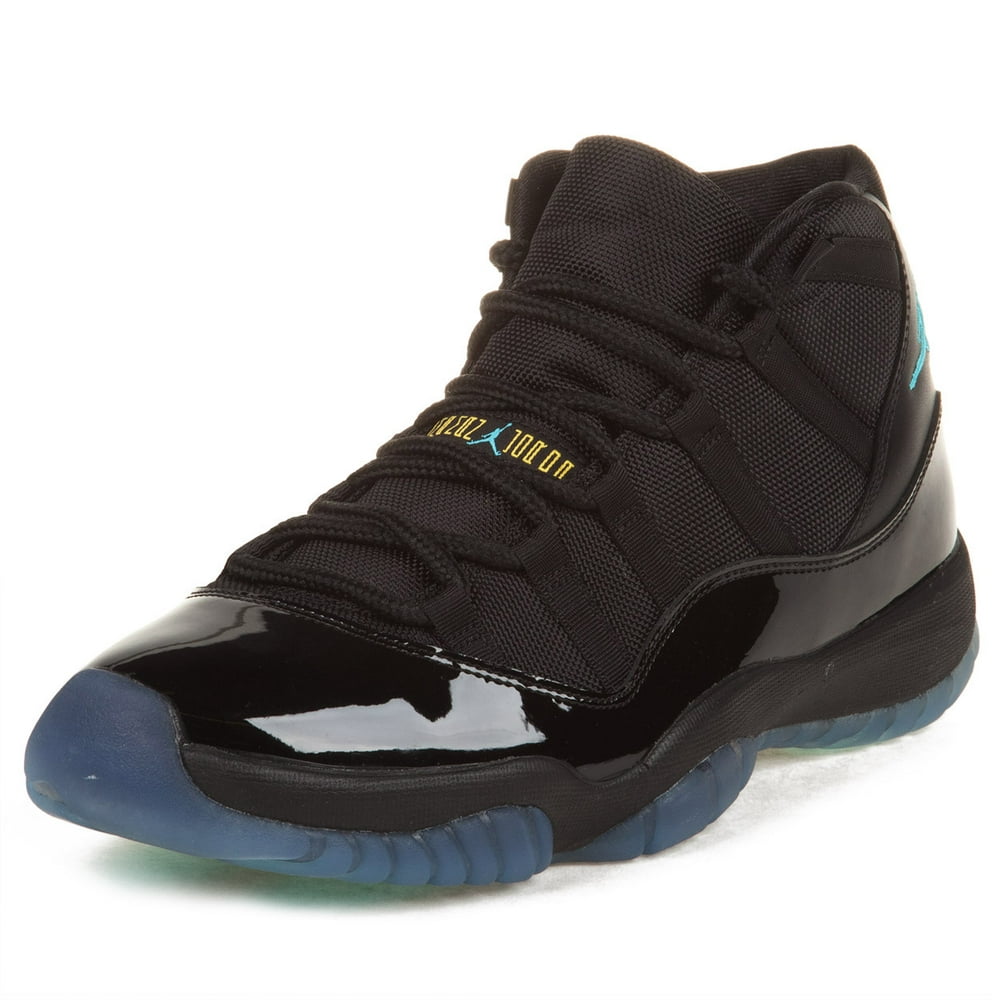Air Jordan - Nike Mens Air Jordan 11 Retro Black/Gamma Blue 378037-006