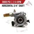 thumbnail image 2 of The ROP Shop 3/4" Shaft 3000 PSI Pressure Washer Pump for Craftsman 580.752360, 580.762201, 2 of 8