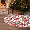thumbnail image 6 of KLL Amanita Red Mushroom Christmas Tree Skirt 36" ,Party Decorations Farmhouse for Christmas Decorations Holiday Party, 6 of 6