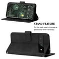 thumbnail image 5 of SaniMore for Google Pixel 6 Pro 6.7" Case Wireless Charging Support, Magnetic Flip Wallet Card Holder PU Leather Cover Built-in Kickstand & Wrist Strap Full Body Protective Shell, Black, 5 of 8