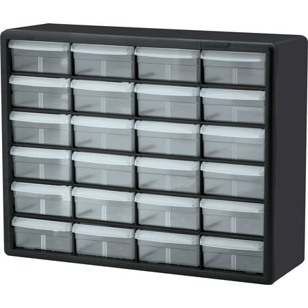 Akro-Mils 24-Drawer Plastic Storage Cabinet -AKM10124