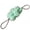 Green-GN-home supplies, variant on LEFTHIGH Home Long Strip Back Scrubber Bath Flower Stretchable Dual Layer Mesh Loofah with Hanging Rope for Shower Exfoliating in Green White Mens Gifts