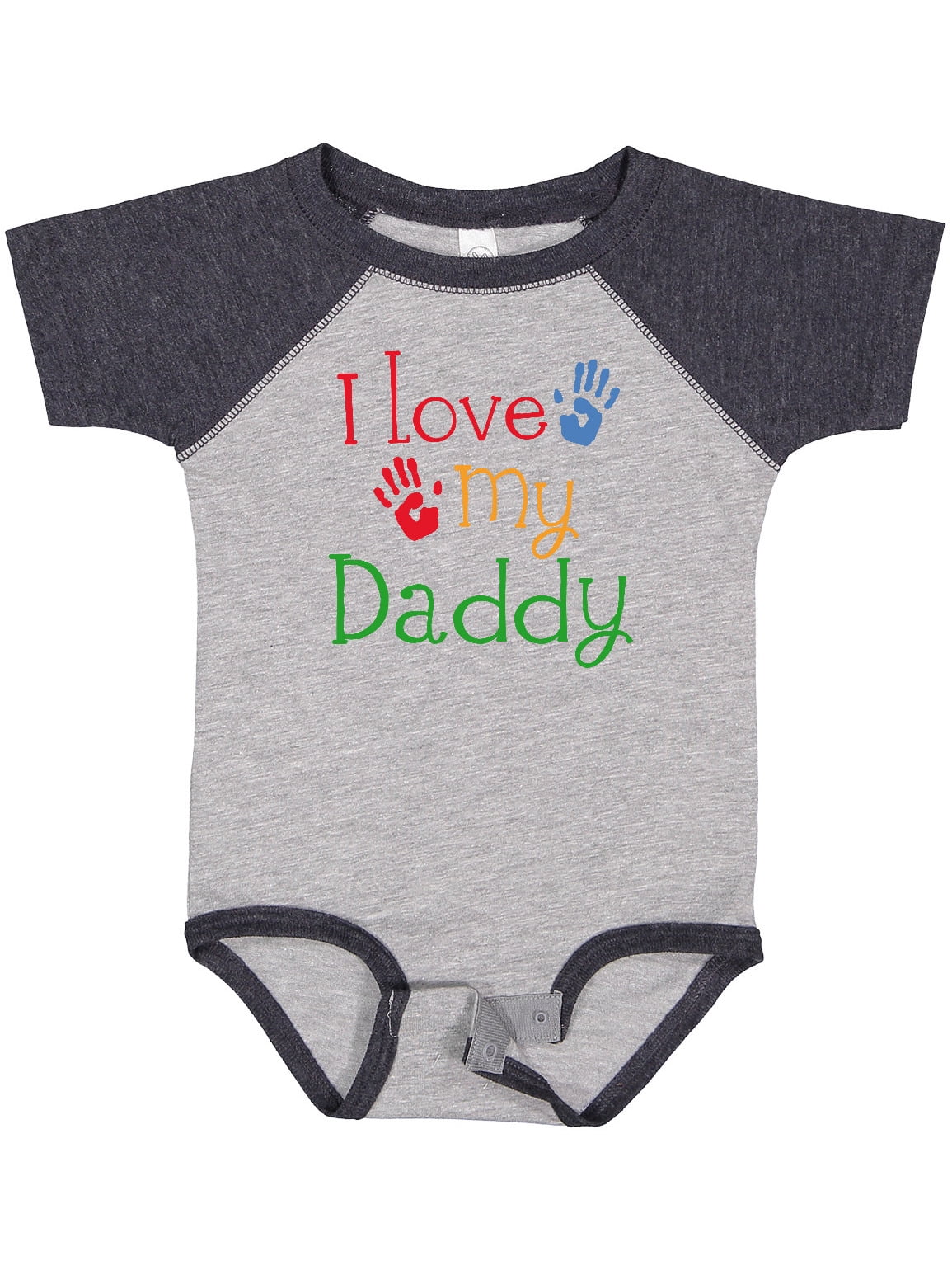 Inktastic I Love My Daddy Gift Baby Boy Or Baby Girl Bodysuit Walmart Com