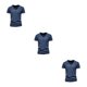 thumbnail image 1 of Qarigey Tops masculinos africanos expresivos experiencia moda étnica moda africana hombres africanos traje tradicional camiseta ética azul Type1 NO1, 1 of 6