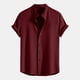 thumbnail image 1 of pstuiky camisetas para hombre, Camiseta deportiva de manga corta con cuello en V y secado elástico para hombre, color liso ropa de hombre l, 1 of 6