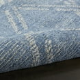 thumbnail image 3 of Nourison Venosa Geometric Indoor Area Rug - 3'9" x 5'9" Blue/Ivory, 3 of 8
