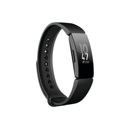 Fitbit Inspire Smart Fitness and Activity Tracker featuring Digital Touchscreen Display, Black (New Open