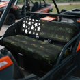 thumbnail image 2 of Binienty American Flag Camo UTV Neoprene Seat Covers for Kawasaki Mule 3020 2001-2003/4010 4x4 2009-2023 2025, Soft Waterproof Adjustable UTV Seat Cushion Cover for Mule 3010, Protection Accessories, 2 of 8