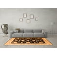 thumbnail image 3 of Ahgly Company Indoor Rectangle Oriental Orange Industrial Area Rugs, 5' x 8', 3 of 4