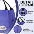thumbnail image 5 of Aosbos Insulated Lunch Bag Women Cooler Bag Reusable Lunch Bag for Adults Very Peri 8.5L, 5 of 6