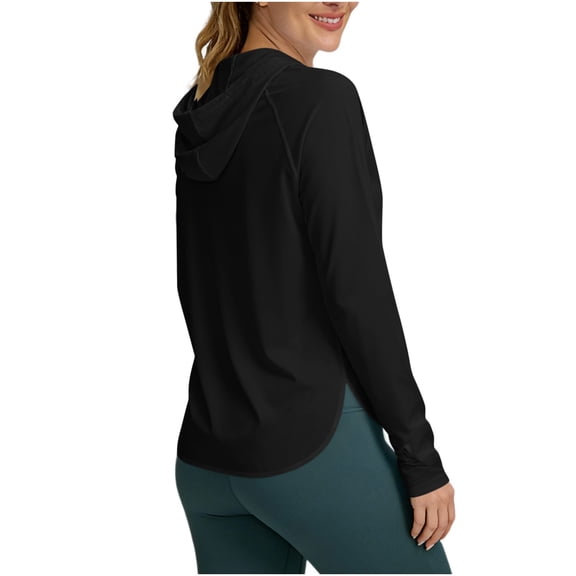 Women's UPF 50 Sun Shirts, Long Sleeve UV Protection Rash Guard Swim Shirt Quick Dry Lightweight SPF Tops Moisture Wicking for Hiking Running Fishing