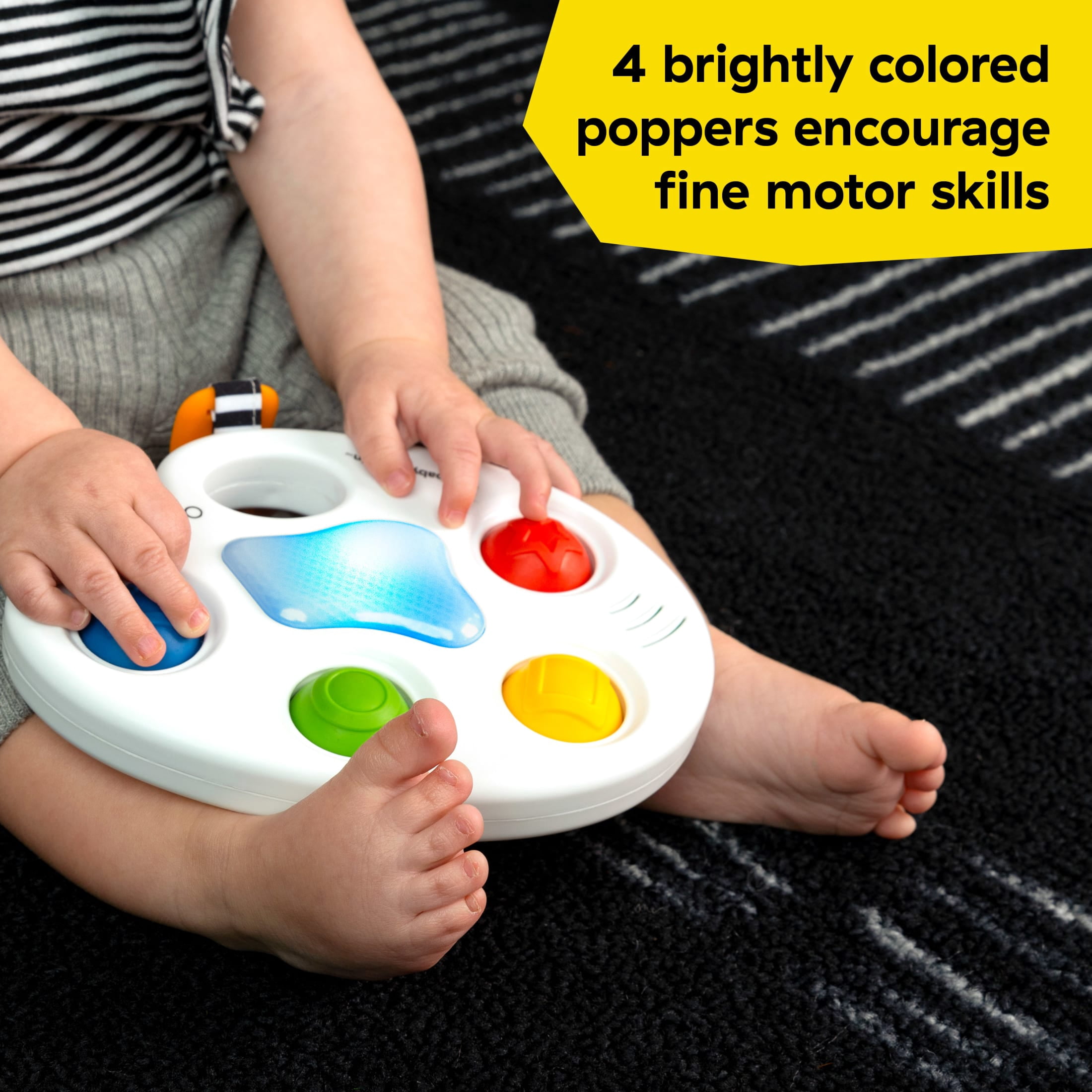 Baby Einstein Color Palette Popper Sensory Toy, Ages 6+ months