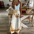 thumbnail image 3 of Fun And Playful Duck Sleeveless Dress for Women Clothing Female Women's Summer Skirt, 3 of 7