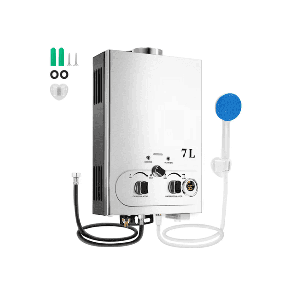 Calentador de agua instantáneo boiler color blanco