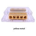 thumbnail image 1 of stanreset Car Audio Power Terminal Block Stereo Junction Box Distribution Boxes Automotive Automobile Repair Upgrade Accessories Brass, 1 of 6