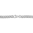 thumbnail image 2 of KoolJewelry Sterling Silver Bold Hollow Curb Link Bracelet (8mm, 8.5 inch), 2 of 4