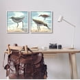 thumbnail image 2 of Stupell Industries Dawning Friends Sandpiper Coast Graphic Art White Framed Art Print Wall Art, Set of 2, Design by Marcus Prime, 2 of 7