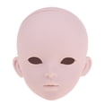 thumbnail image 1 of Escala Cabeza de Muñeca Esculpir Bola Articulada Cabeza de Muñecas Modelo Partes Del Cuerpo DIY Sunnimix BJD Doll Head Sculpt, 1 of 8