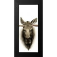 thumbnail image 2 of Popp, Grace 10x18 Black Modern Framed Museum Art Print Titled - Triptych Moose II, 2 of 5
