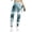 Navy, variant on Ramiter Yoga Pants Women Yoga Leggings Ribbed Seamless Workout High Waist Athletic Pants L,Blue