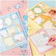 thumbnail image 4 of Sanrio-notas adhesivas de Hello Kitty, mi melodía, Kuromi, papel con pompones, Purin, Cinnamoroll, Bloc de notas, suministro de regalo a Corea al por mayor, 4 of 4