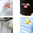 thumbnail image 3 of Gieenan 5 Pcs Circus Series Applique Patches Lovely Clown Iron On Patches Embroidered Patches Repair Patches Sew On Patches, 3 of 7