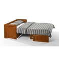 thumbnail image 3 of NIGHT & DAY Furniture Murphy Cube Cabinet Bed (Beadboard Cherry), 3 of 7