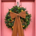 thumbnail image 5 of 20 x 71 Inches Christmas Extra Large Velvet Bows Christmas Tree Topper Decor Giant Xmas Tree Toppers Bows for Home Wreath Wall Backdrop Birthday Wedding Party Decorations, 5 of 7