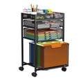 thumbnail image 1 of Carro organizador metálico con 3 cajones JKsmart para archivos, 1 of 7
