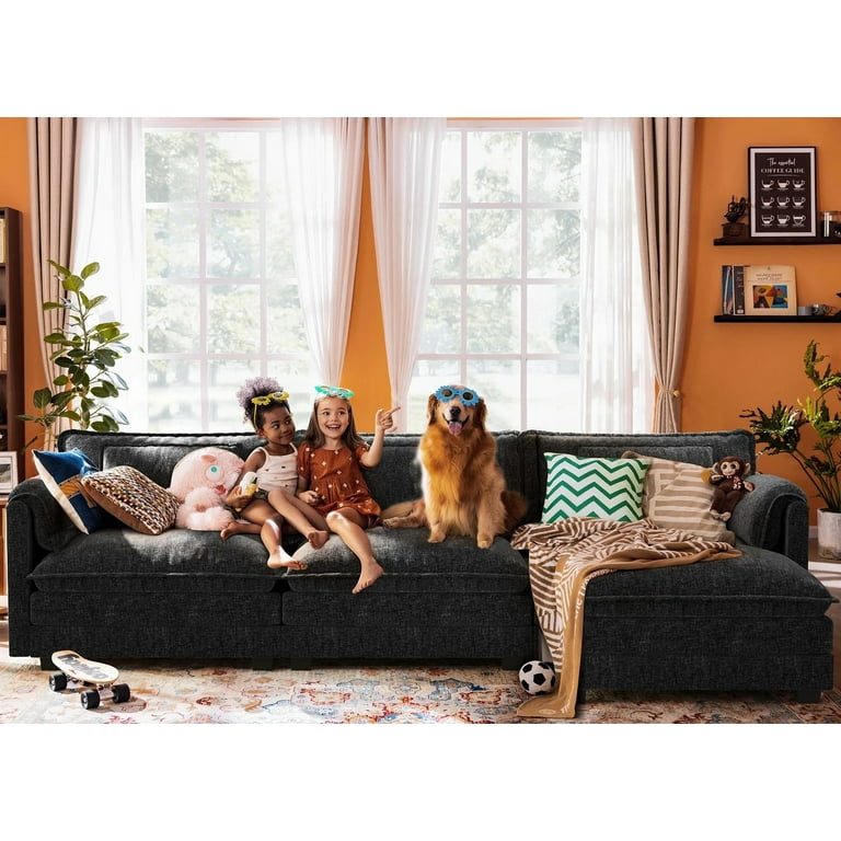 JULY'S SONG 113'' Modular Sectional Sofa with with Movable