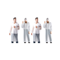 thumbnail image 1 of Imperméable 4 Pack Ponchos de Pluie pour Hommes Femmes Adultes Imperméable Portable Réutilisable avec Manches Élastiques, 1 of 8