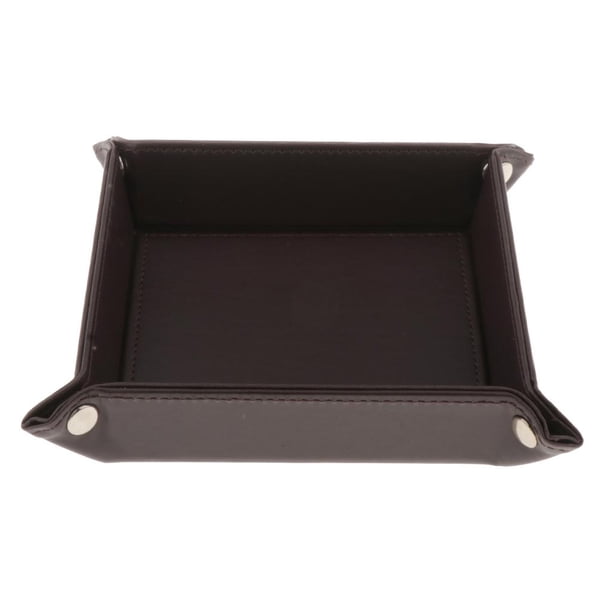 Cambiar objetos Tray Party Square Holder Games Area Accs Coffee café perfke Rolling Dice Tray Gaming