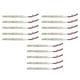 thumbnail image 1 of 15Pcs 10cm Impermeable Azul 5050 Luces de Tira Llevadas Dc 12V Caravana Coche, 1 of 5