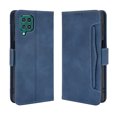 thumbnail image 1 of Case for Samsung Galaxy M62 Cover Adjustable Detachable Card Holder Magnetic closure Leather Wallet Case - Blue, 1 of 5