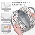 thumbnail image 3 of Easygdp Christmas Elements Bolsa de Almuerzo Insulada Grande, Forro de Aluminio, Diseño Espacioso, a Prueba de Fugas, Ideal para Trabajo, Picnics, Viajes y Actividades al Aire Libre, 3 of 6