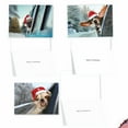 thumbnail image 4 of The Best Card Company 12 Assorted Box Set Christmas Greeting Cards w/5 x 7 Inch Envelopes (12 Designs, 1 Each) Puppy Holidays A5642XSG-B1x12, 4 of 6