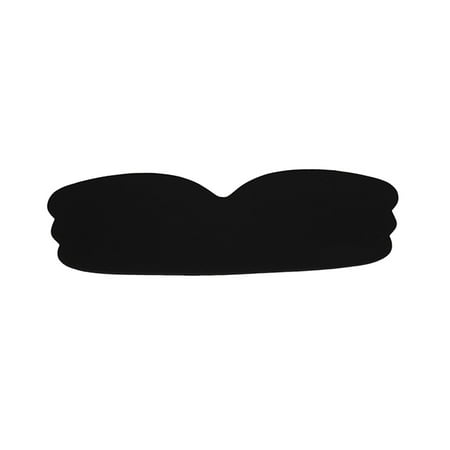 

dianhelloya Invisible Bra Black/Apricot Soft Self-Adhesive Strapless Silicone Pad Anti-see-through One Piece Nipple Cover Women Invisible Underwear Woman Accessories