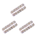 thumbnail image 3 of QualitChoice 1 Bag Glass Crystal Special-shaped Eye-catching Flat Bottom Easy to Paste Perfect Match Nail Rhinestones for Mobile Phone Heteromorphic 240pcs 3Set, 3 of 6