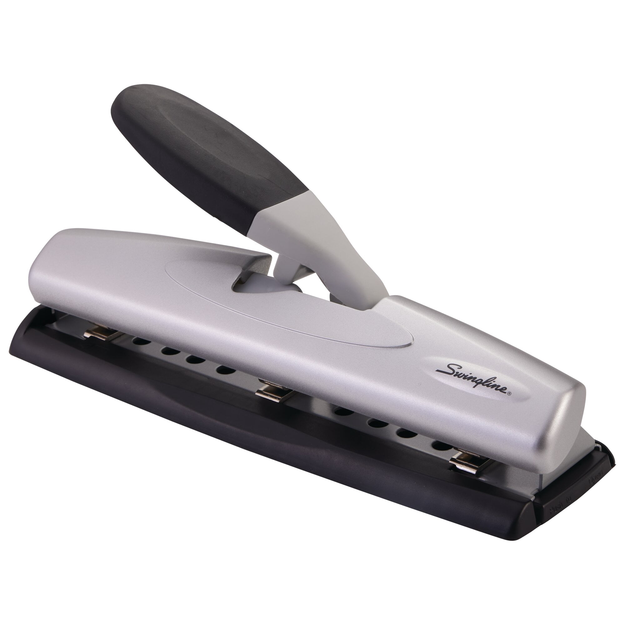 Swingline LightTouch Desktop Punch, 50% Easier, 2-3 Holes, 12 Sheets