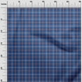 thumbnail image 2 of oneOone Organic Cotton Voile Fabric Tartan Check Print Fabric BTY 42 Inch Wide, 2 of 4