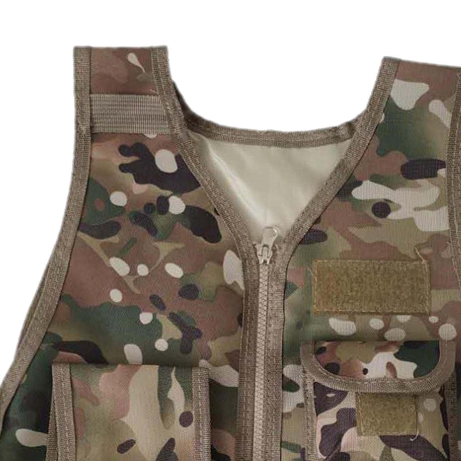 Chaleco táctico para entrenamiento juegos extremos y libre Soledad