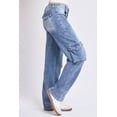 thumbnail image 4 of YMI Jeans Women's High Rise Skater Cargo Jeans, 4 of 7