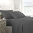 thumbnail image 2 of Merit Linens Modern Luxury Soft 4 Piece Deep Pocket Bed Sheet Set - Queen - Gray, 2 of 2