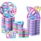 thumbnail image 1 of Bloques magnéticos, juguetes para niños y niñas de 3 a 8 años, mejora el castillo de macarrones, bloques magnéticos, juego de construcción para niños pequeños, STEM, creatividad y educación., 1 of 1