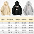 thumbnail image 2 of Whichone Men's Long Sleeve Letter Graphic Hoodie Sweatshirt with Pocket, 2 of 9